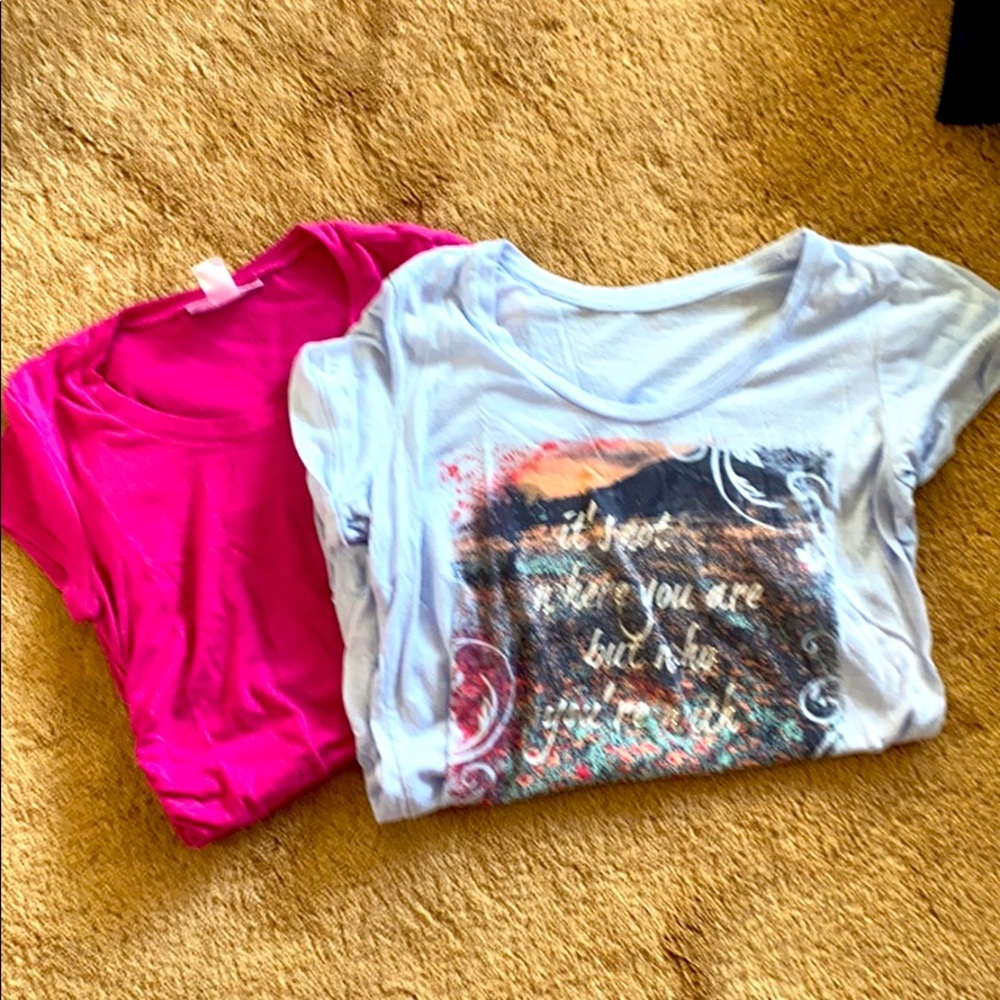 Two tshirts